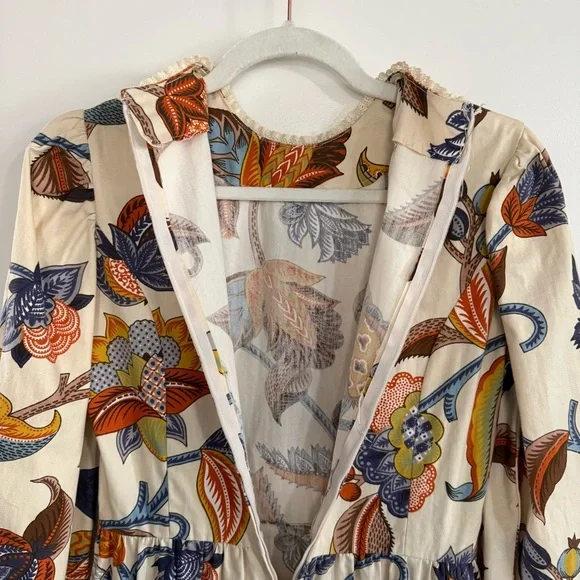 Custom Handmade Floral Maxi Dress XS/S EUC One-of-a-Kind - Picture 6 of 11